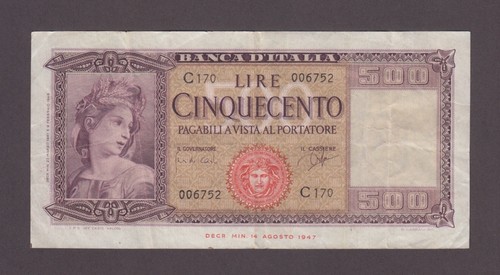 Italy 80b 6752 - italy, lire