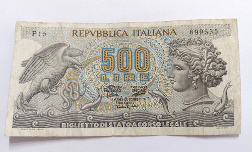 1967 repvbblica italiana 500 - italiana,