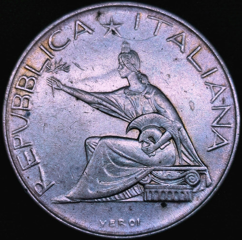 500 lire 1961 - r, rome