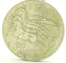 1961 Italy 500 Lire 1861-1961