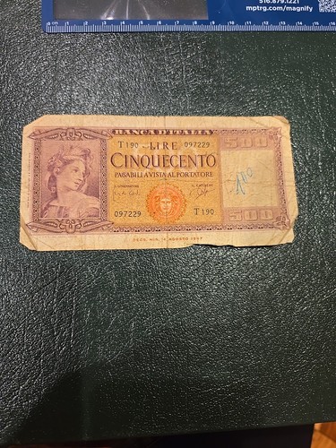 Italy 500 lire - 500,
