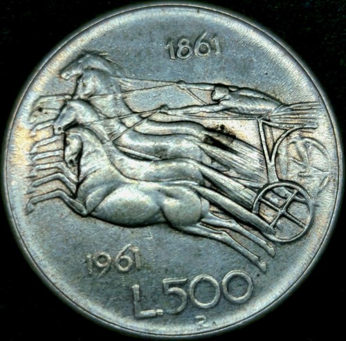 500 lire 1961 rome - 1961, r