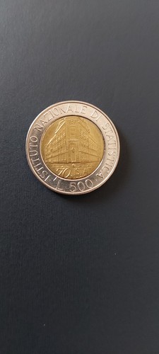 Moneta 500 lire collezione - 500,