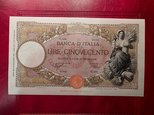 Italy 500 lire - italy,