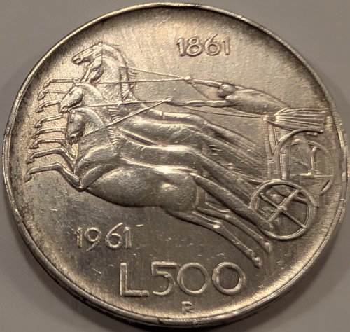 1961 italy 500 - 1961, lire
