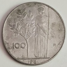 Italy 1961 Hundred (100) Lire