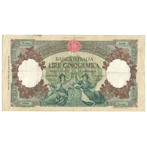242297 banknote italy - [#242297], banknote,