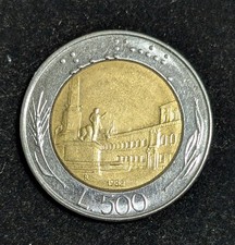 1982 R Italy 500 Lire