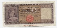 Italy 500 Lira 23-3-1961 Pick