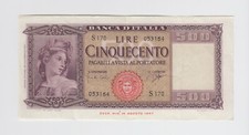 ITALY P.80b-3164  500 LIRE